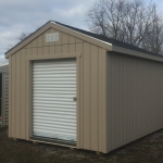 Muskego WI 10x14 Gable with roll up door